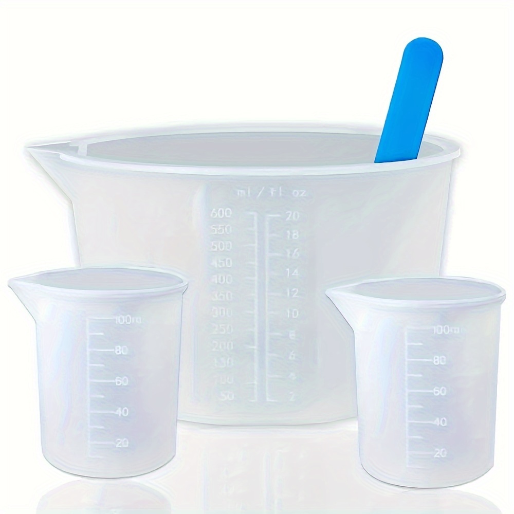 Mixing Cup Silicone - Силиконовые мерные стаканы для смолы, 600