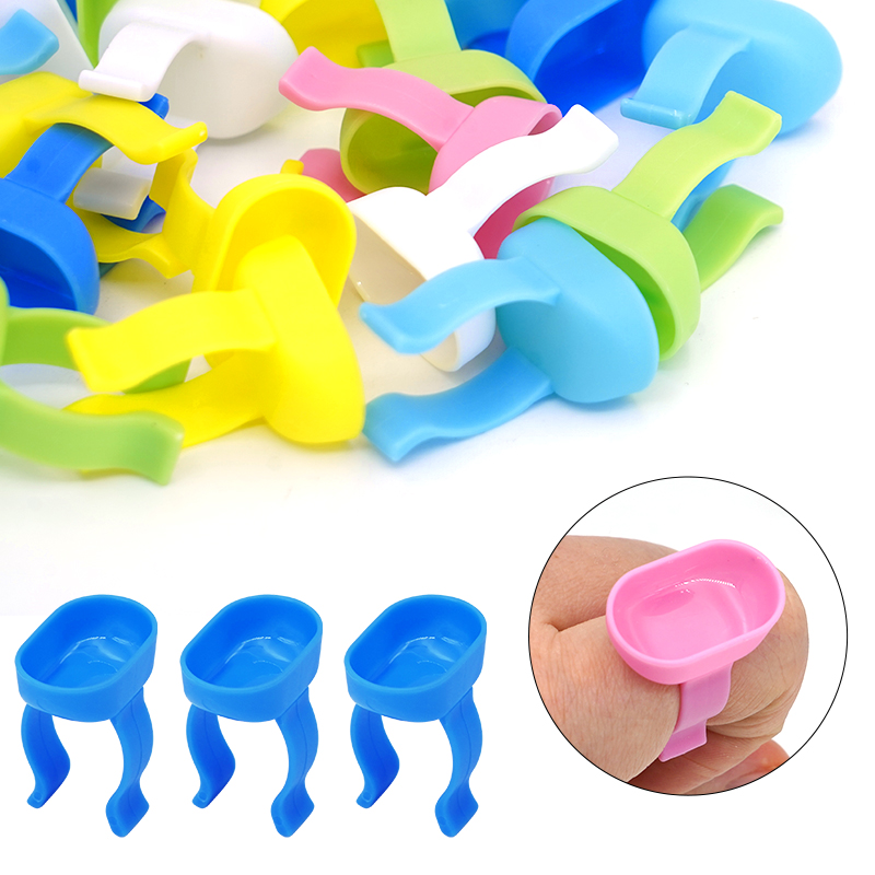 Mixing Cup Silicone - 20 шт., стоматологическое смешивание, кольцо на