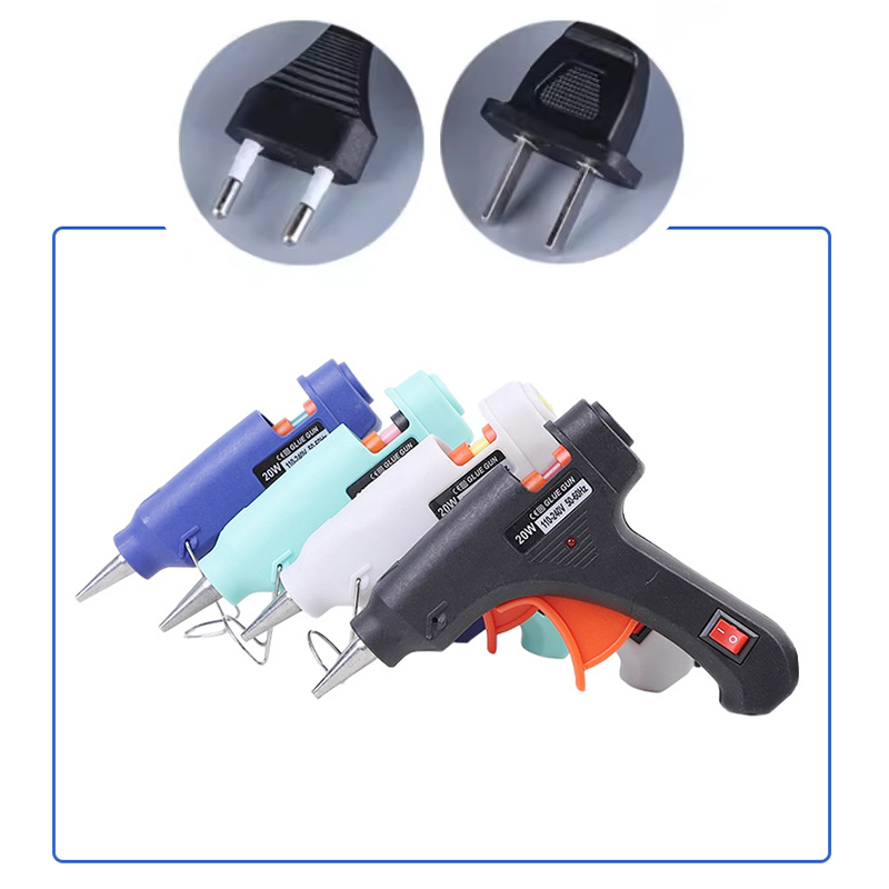 Heat Gun Small - Мини-клеевой пистолет 20 Вт, электрический, для