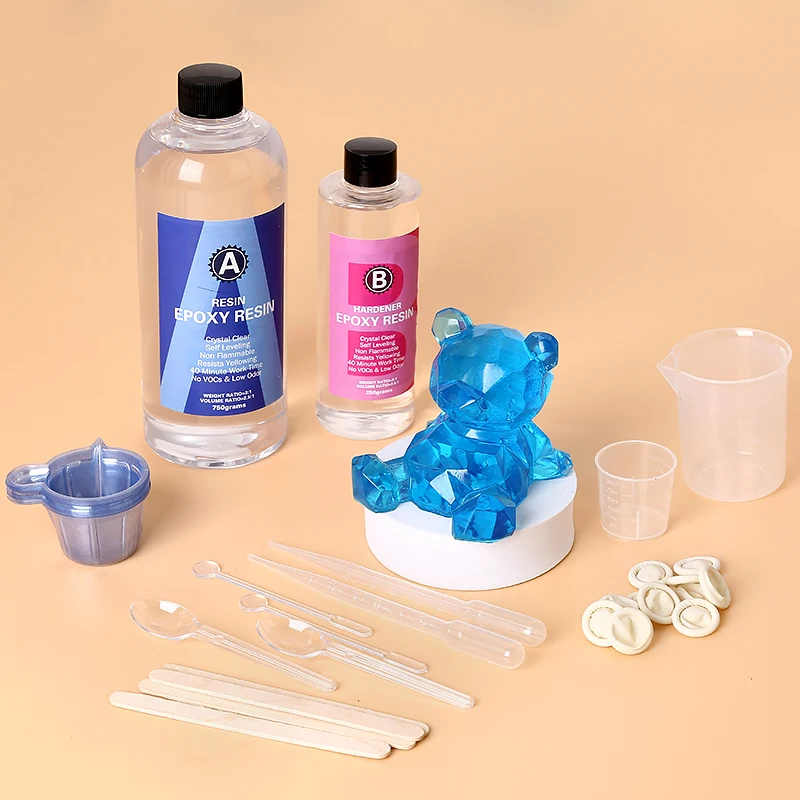 Mixing Cup Silicone - Набор из эпоксидной смолы, кристально чистая,