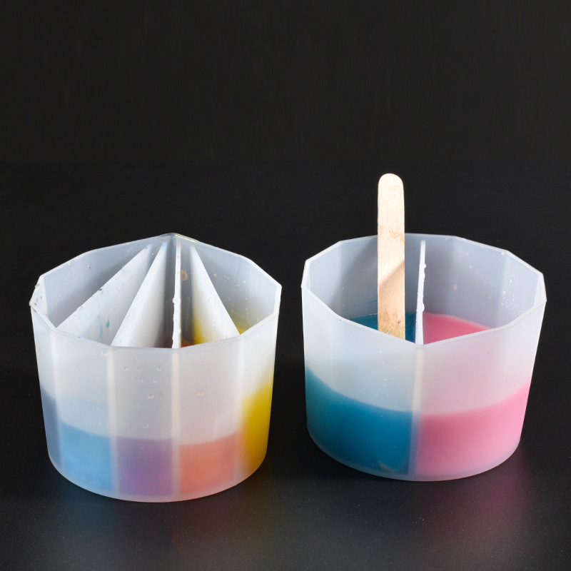 Mixing Cup Silicone - Разъемные чашки для заливки краски, 3