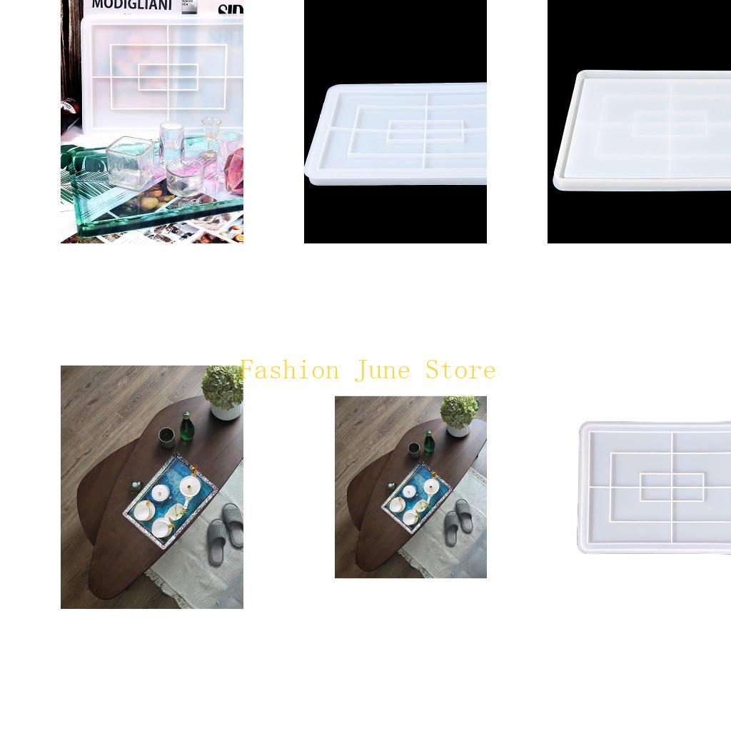 Serving Tray Mold - N5KA прямоугольный поднос, УФ-кристаллическая эпоксидная форма,