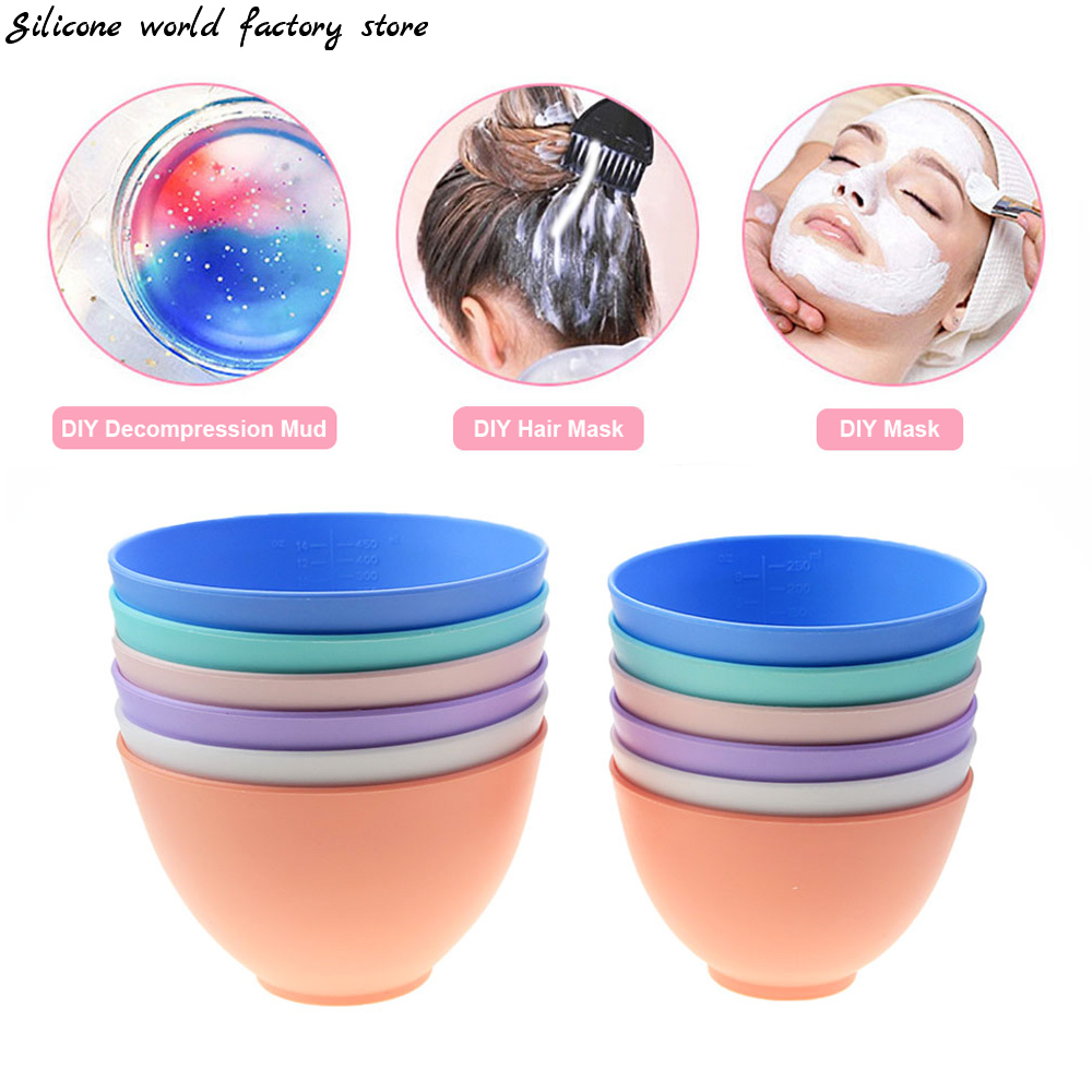 Mixing Cup Silicone - Силиконовый мир 250/450 мл силиконовая маска