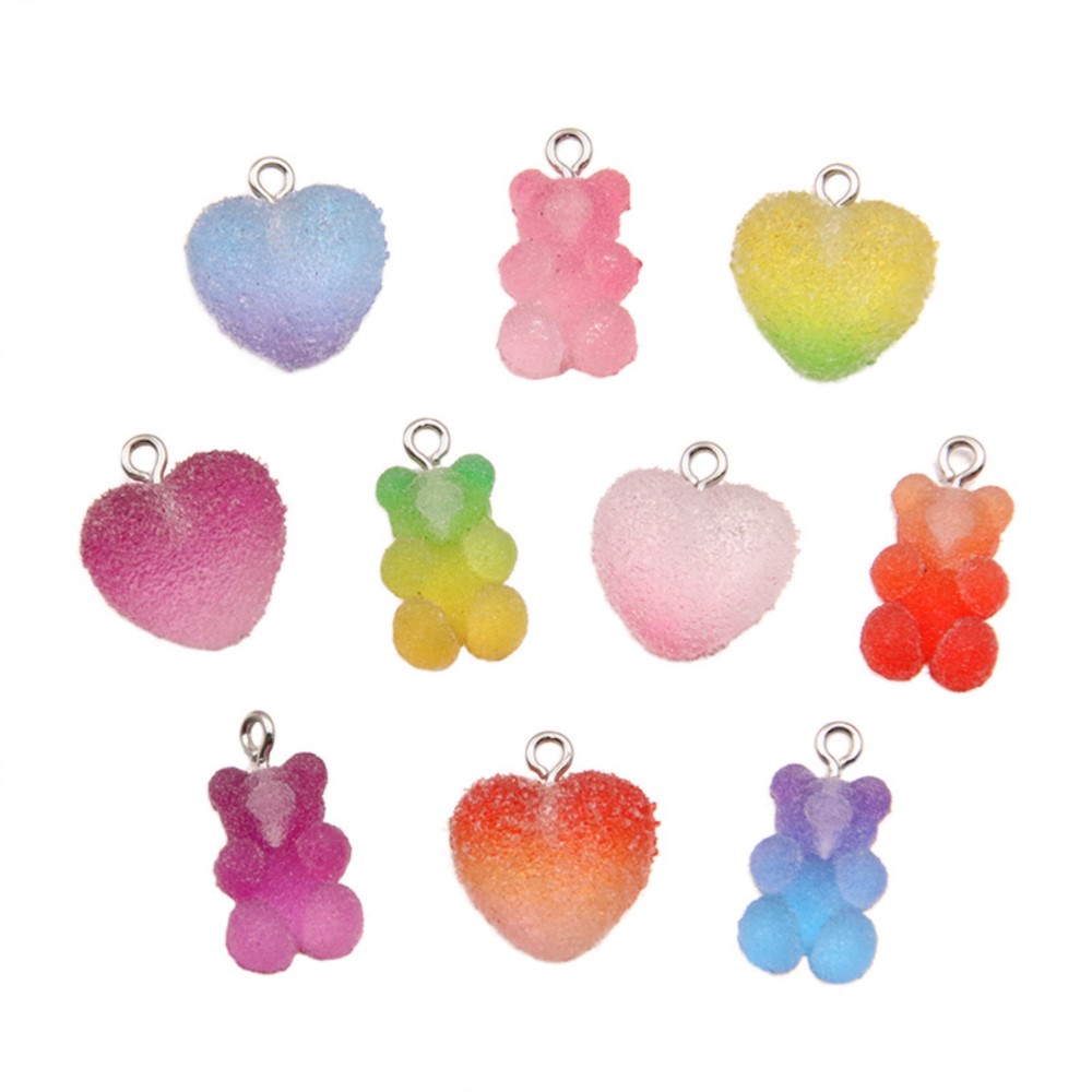 Resin Craft Projects - 20 шт., градиент цвета, конфеты, смола,
