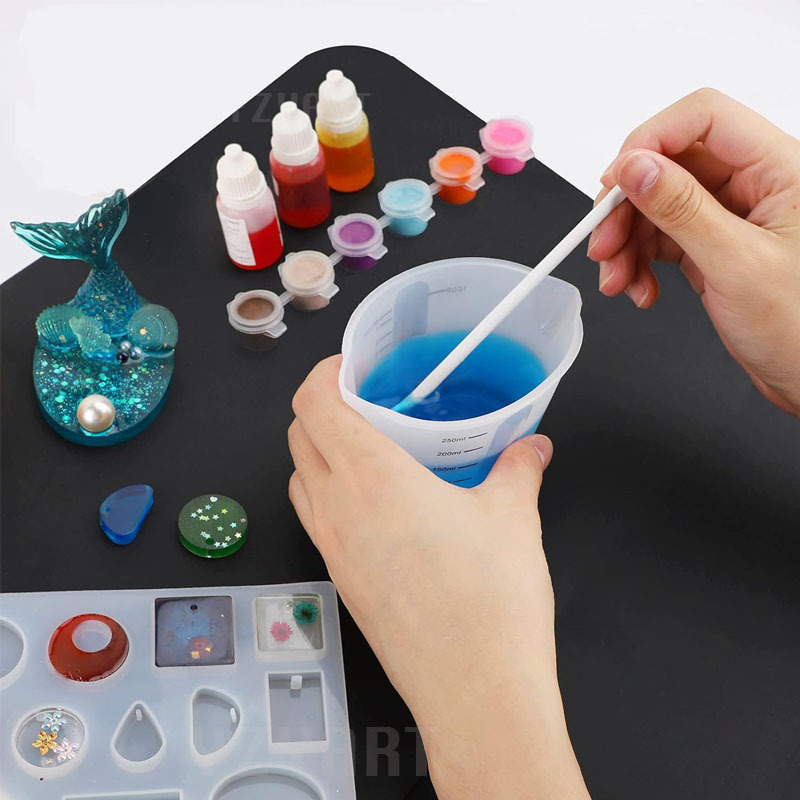 Mixing Cup Silicone - 1 шт. Креативные простые силиконовые мерные