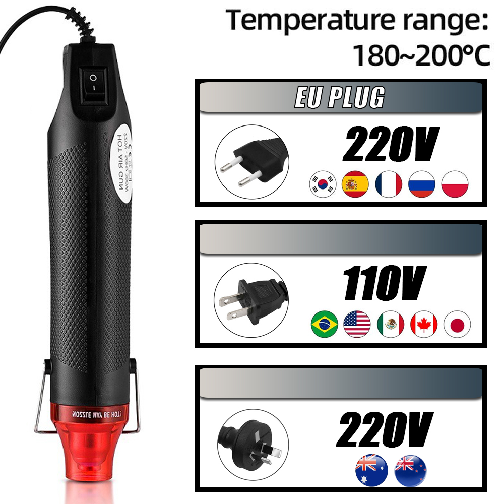 Heat Gun Small - 300 Вт термофена портативный мини-нагреватель для