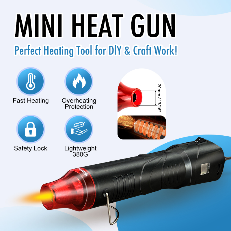 220 В термовоздушный пистолет, – обзор и цена Heat Gun Small
