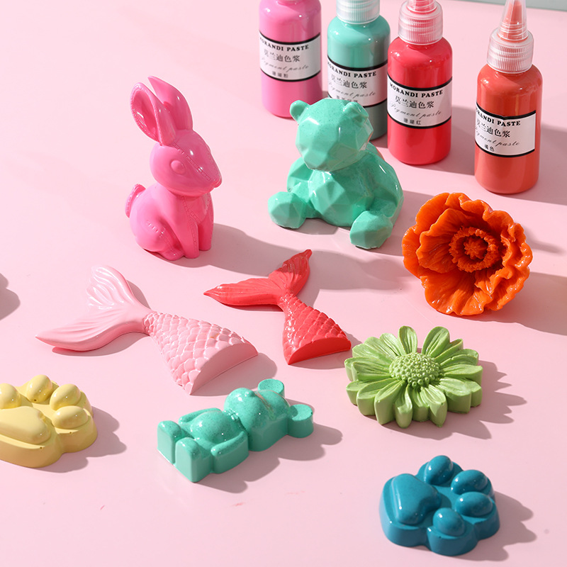 Цвета Morandi, пигменты из жид – обзор и цена Resin Pigment Set