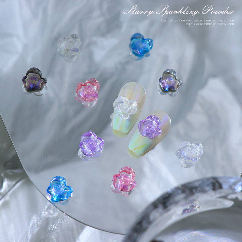 50 шт./упаковка, 10x10 мм, мел – обзор и цена Resin Glitter Pack