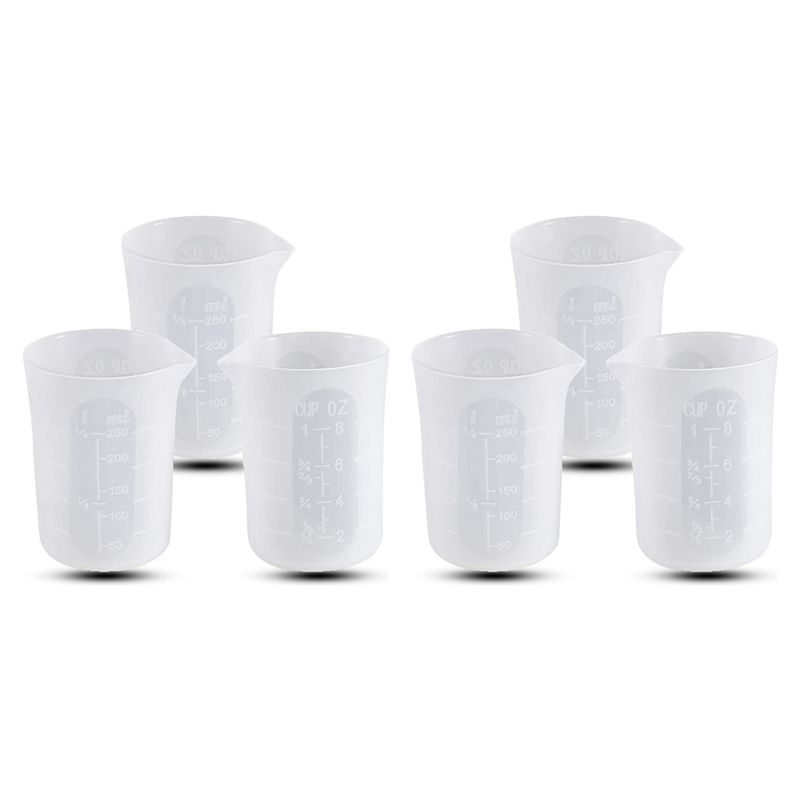 Силиконовые мерные стаканчики  – обзор и цена Mixing Cup Silicone