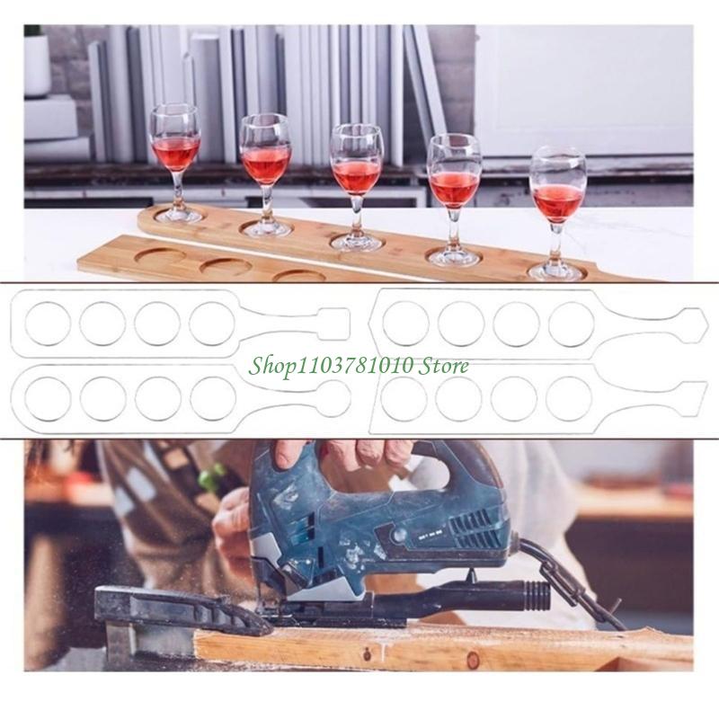 U55D Акриловый винный шаблон п – обзор и цена Serving Tray Mold
