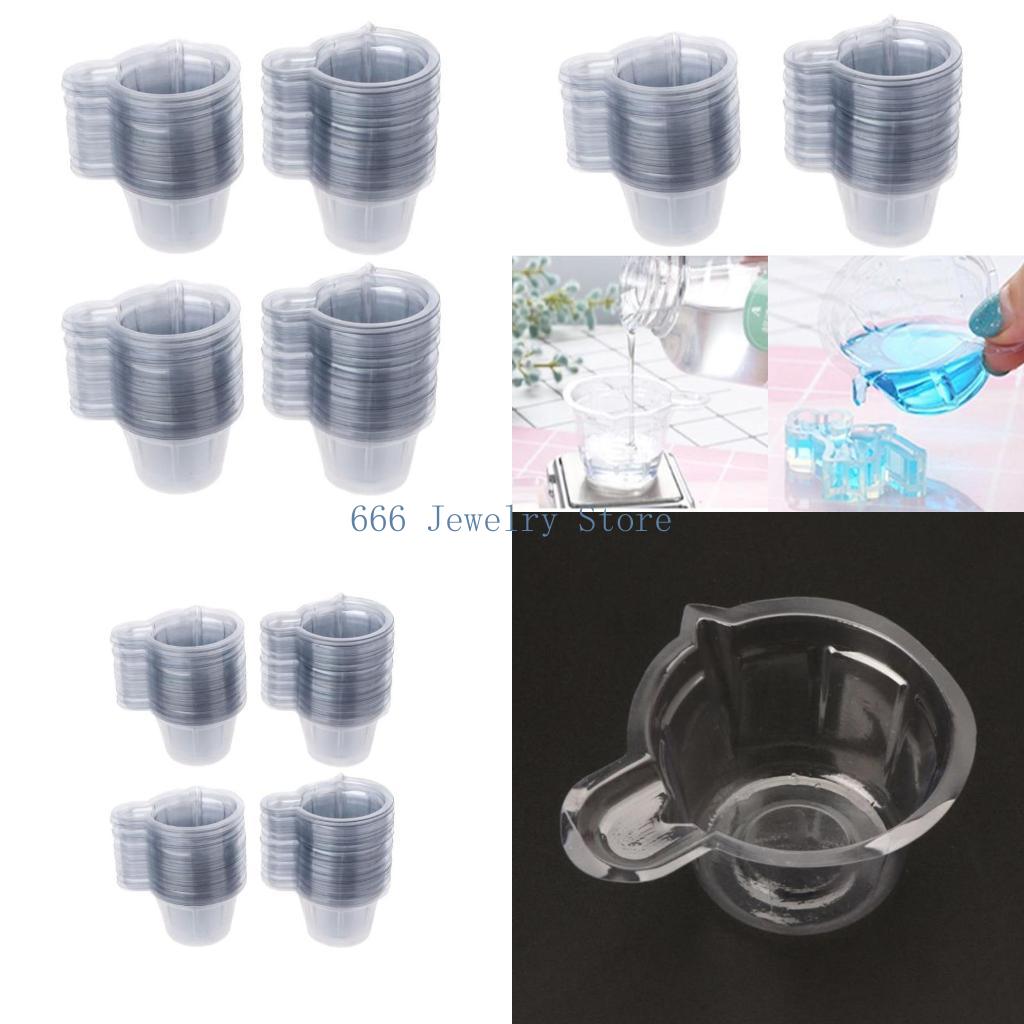 F2TD 200 шт. 40 мл пластиковые – обзор и цена Mixing Cup Silicone
