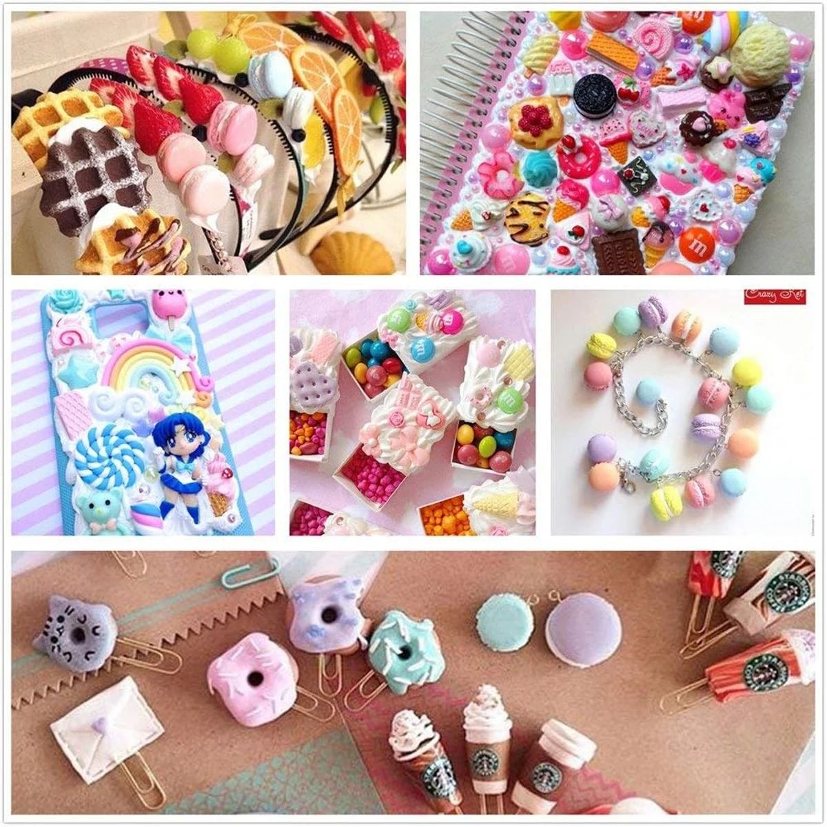 30 шт., случайные конфеты, сли – обзор и цена Resin Craft Kit