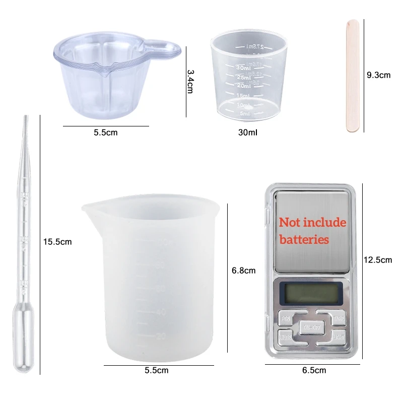 Набор из эпоксидной смолы, кри – обзор и цена Mixing Cup Silicone