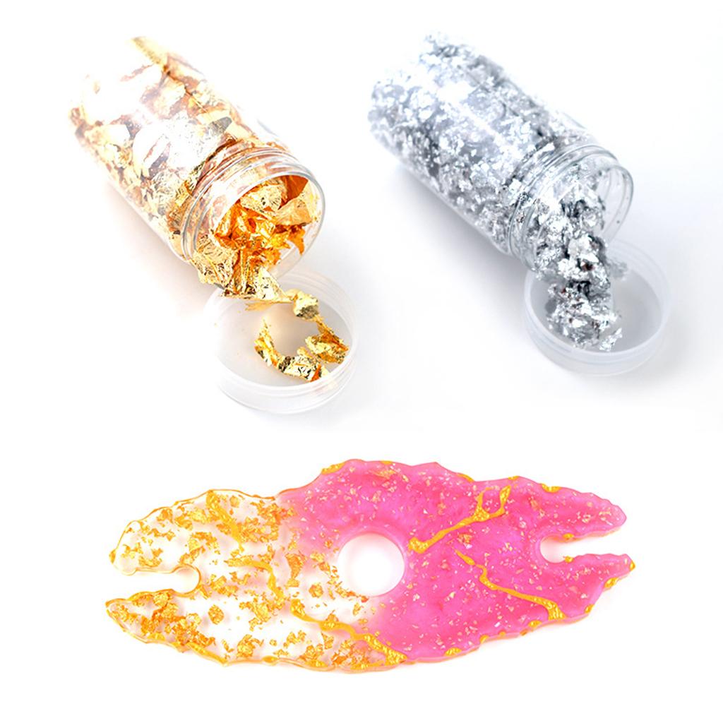 6 шт. золотых фольгированных х – обзор и цена Gold Foil Flakes
