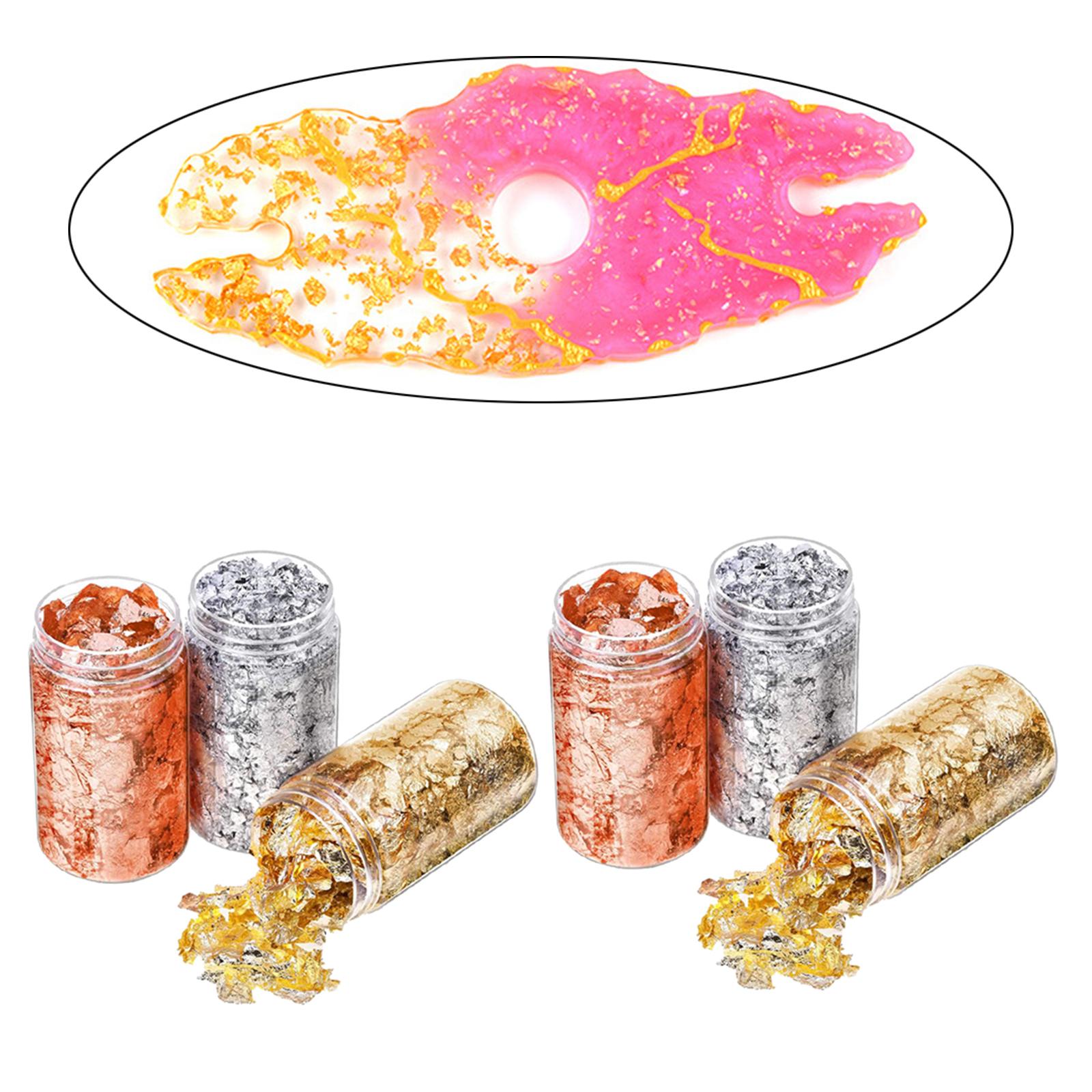 6 шт. золотых фольгированных х – обзор и цена Gold Foil Flakes