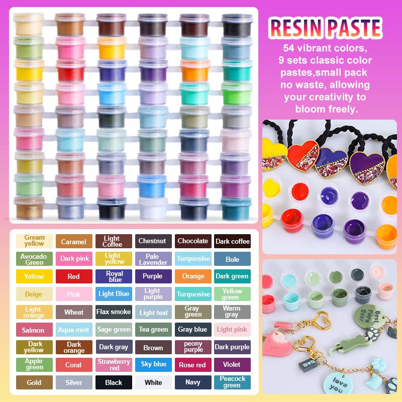 Набор из 6 цветов: пигментные  – обзор и цена Resin Pigment Set