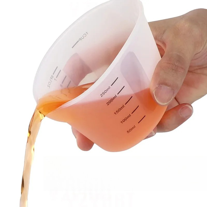 1 шт. Креативные простые силик – обзор и цена Mixing Cup Silicone