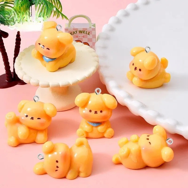 10 шт. милых мультяшных подвес – обзор и цена Resin Craft Projects